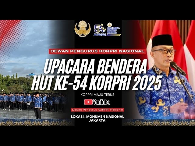 Upacara Bendera HUT ke-54 KORPRI Tahun 2025