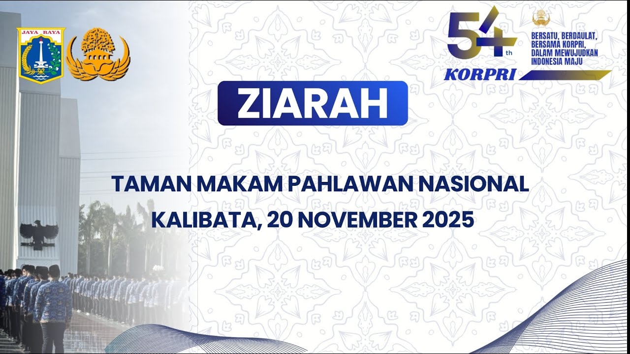 Ziarah Makam Dalam Rangka HUT Ke-54 Korpri Nasional Tahun 2025