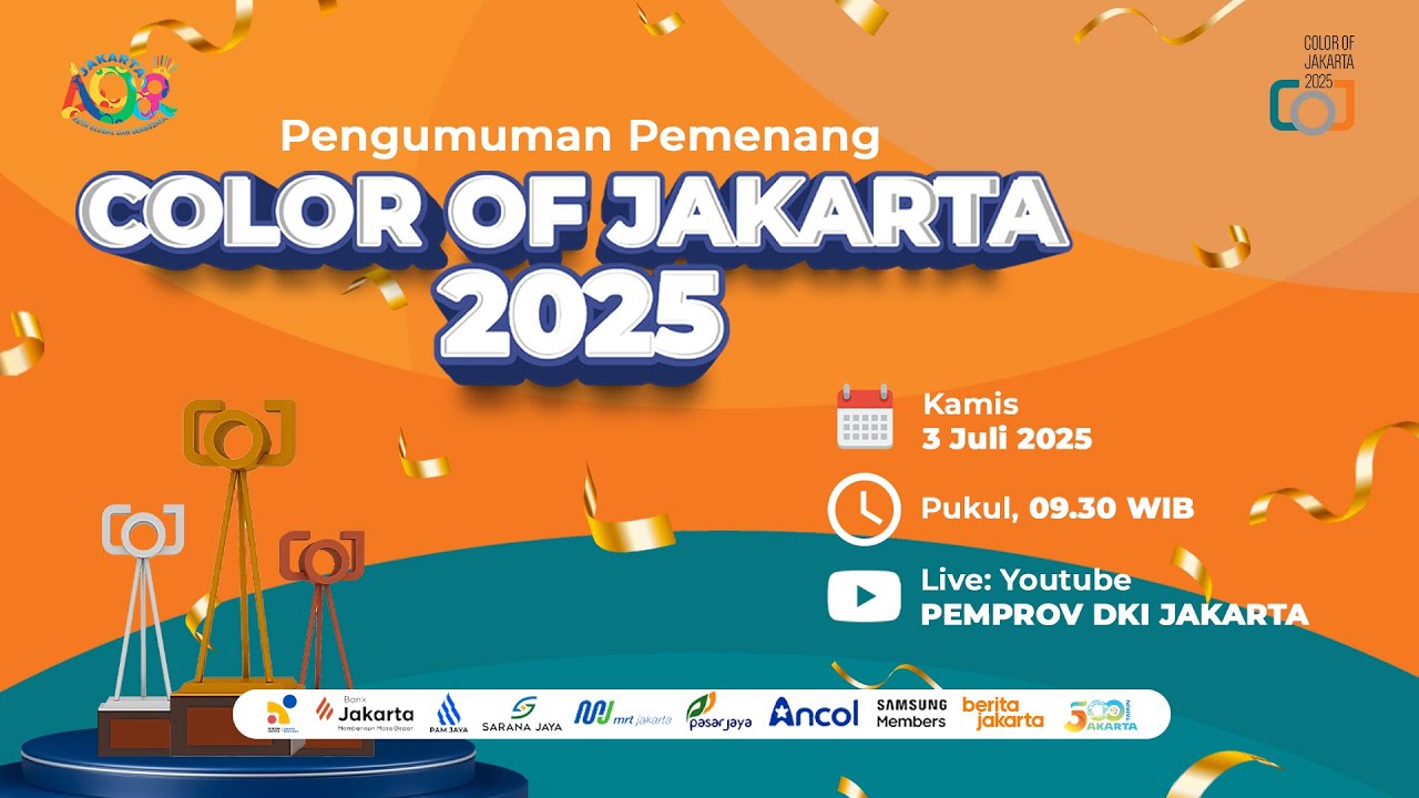 Pengumuman Pemenang Color of Jakarta 2025