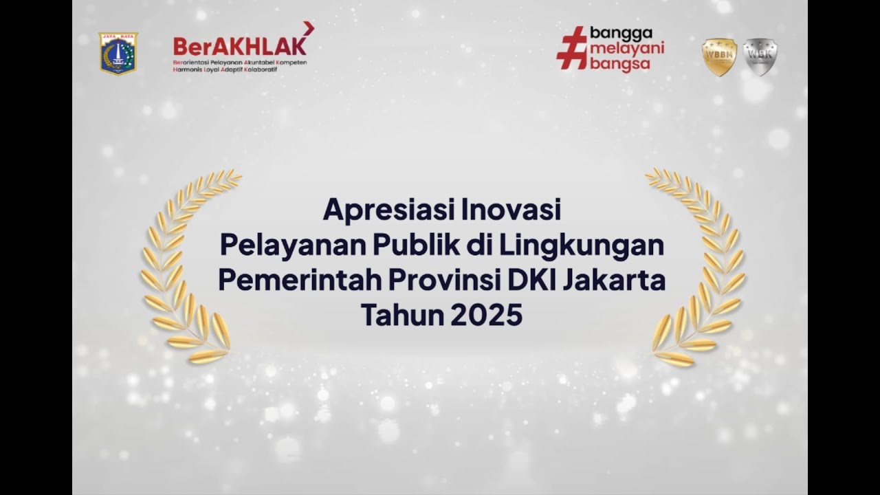 Penganugerahan Implementasi Budaya Kerja BerAKHLAK dan Penghargaan Zona Integritas WBK dan WBBM