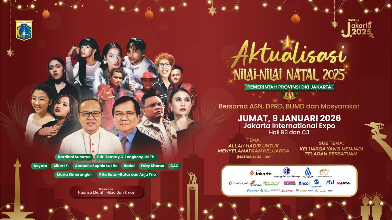 Aktualisasi Nilai-nilai Natal 2025 Pemerintah Provinsi DKI Jakarta
