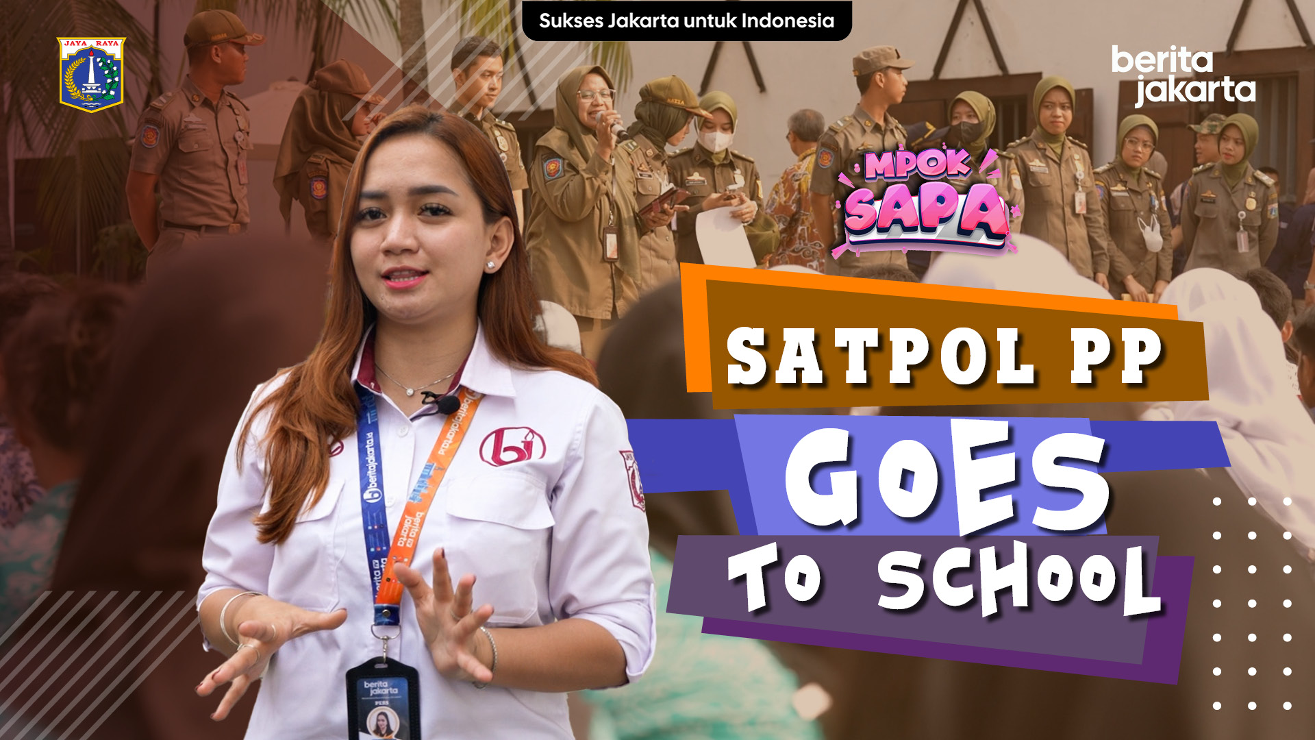 SATPOL PP Goes To School