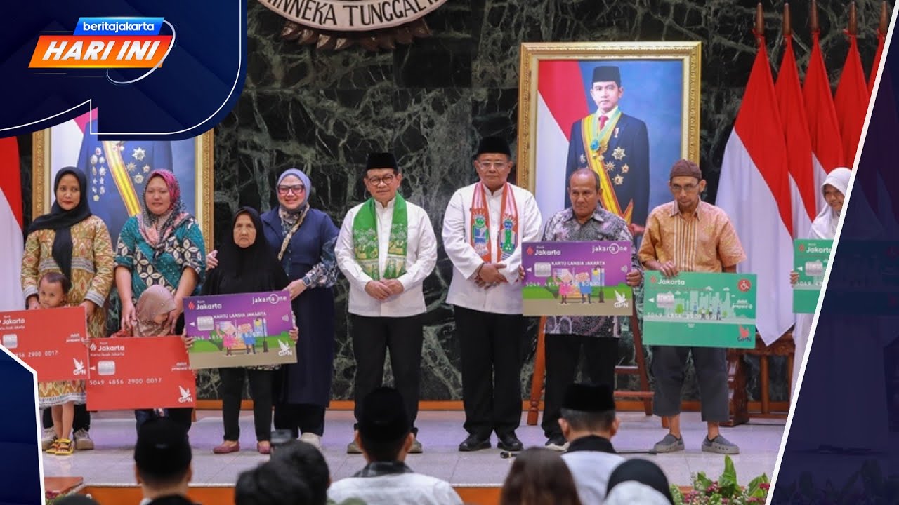 Beritajakarta Hari Ini: Bagikan ATM Bansos, Pram Ingatkan Jangan Buat Judol