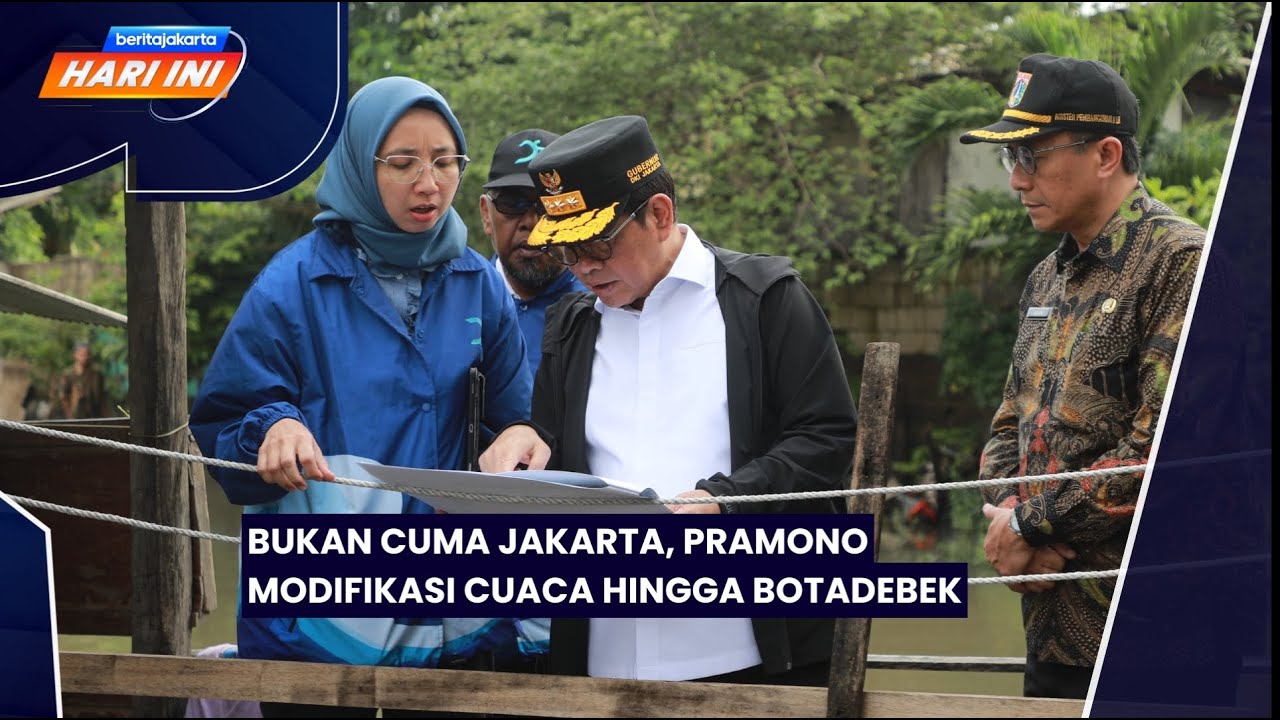 Bukan Cuma Jakarta, Pramono Modifikasi Cuaca Hingga Botadebek