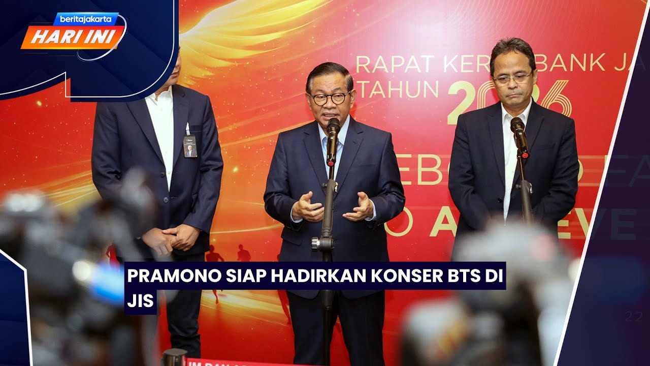Pramono Siap Hadirkan Konser BTS di JIS