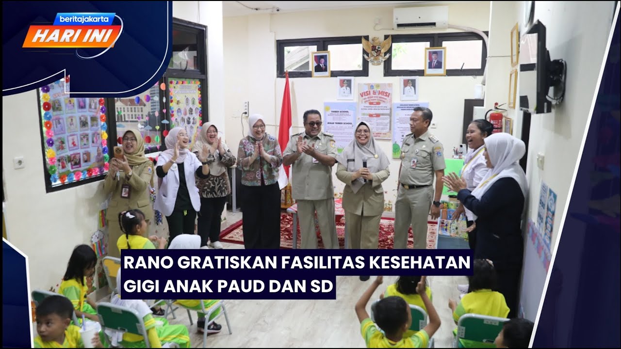 Rano Gratiskan Fasilitas Kesehatan Gigi Anak PAUD dan SD