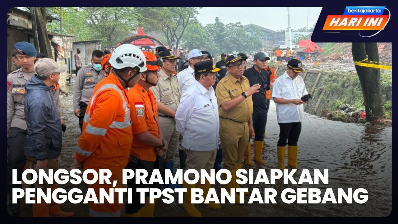 Longsor, Pramono Siapkan Pengganti TPST Bantar Gebang