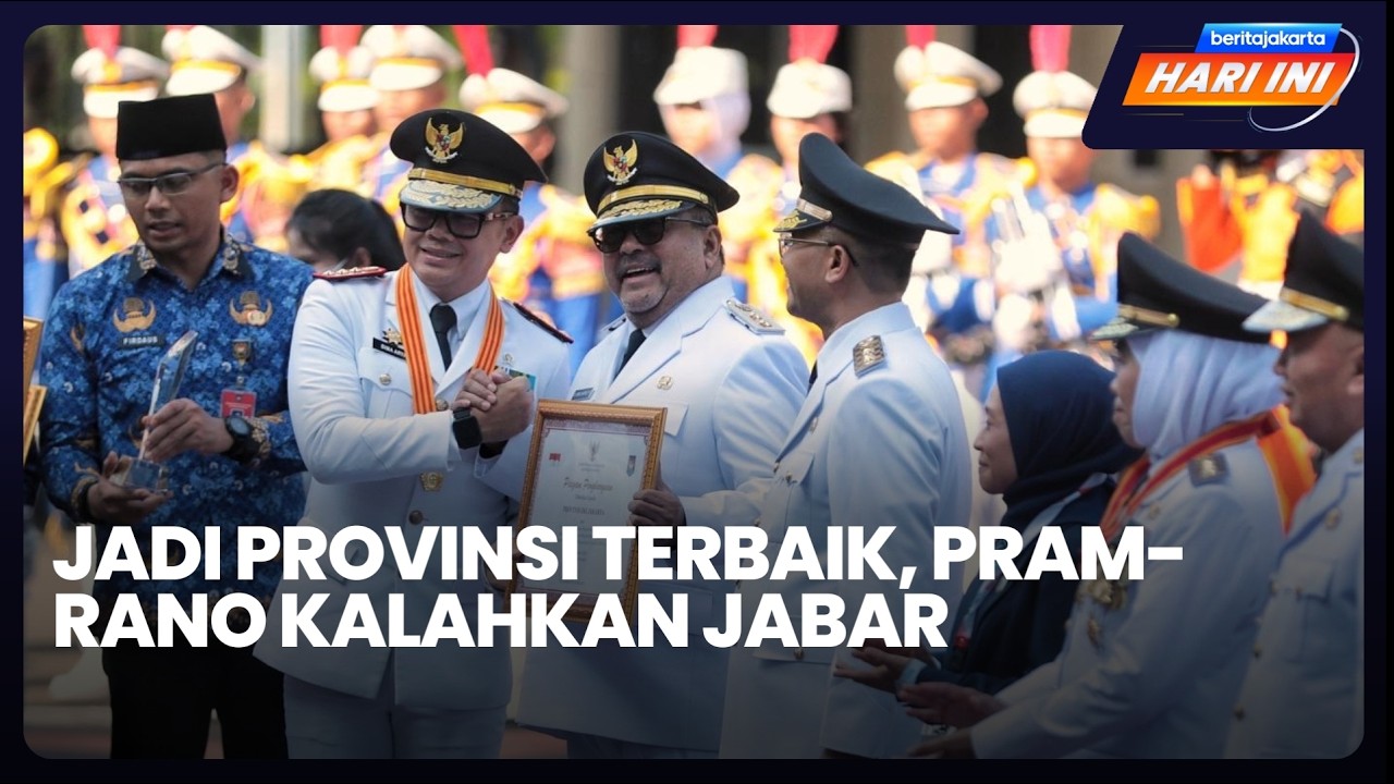 Jadi Provinsi Terbaik, Pram-Rano Kalahkan Jabar