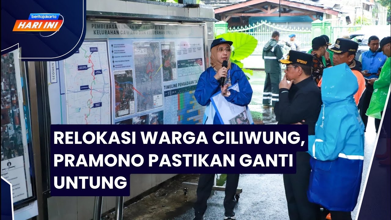 Relokasi Warga Ciliwung, Pramono Pastikan Ganti Untung