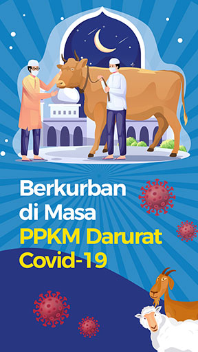 Berkurban di Masa PPKM Darurat COVID-19
