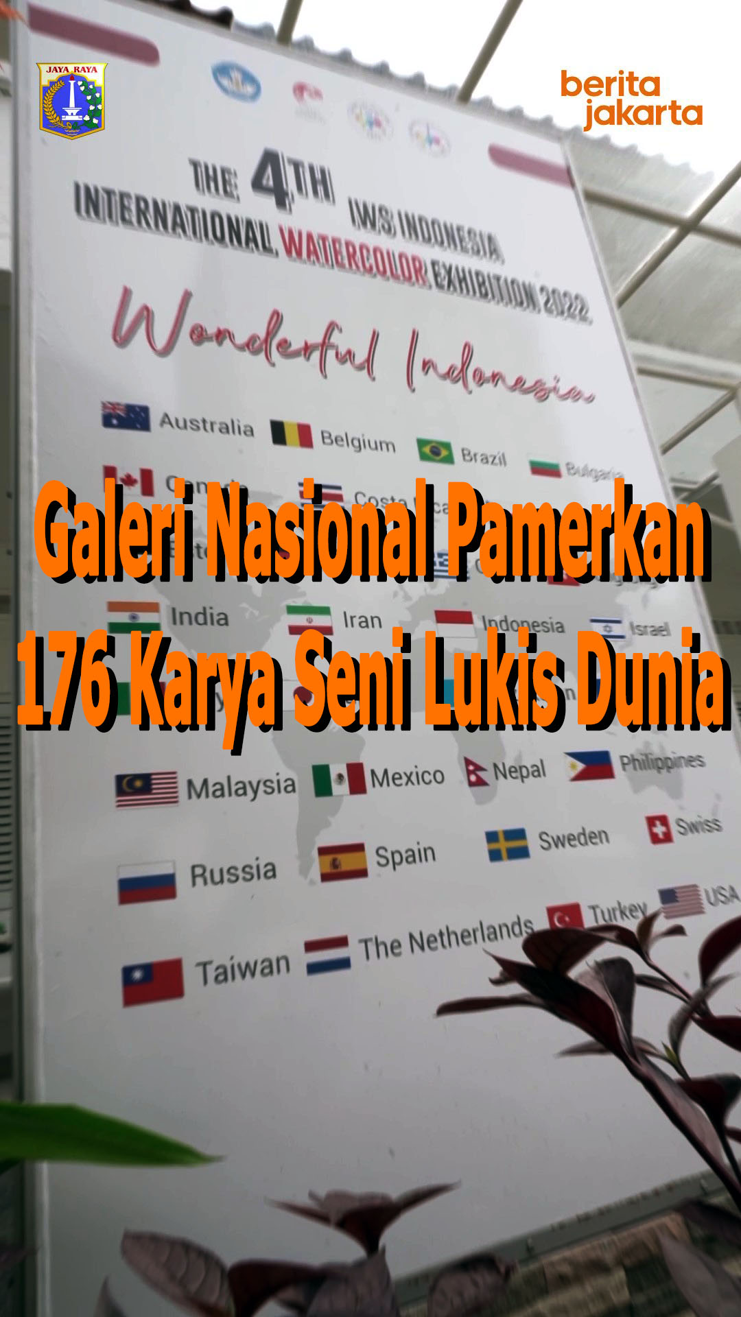 Galeri Nasional Pamerkan 176 Karya Seni Lukis Dunia