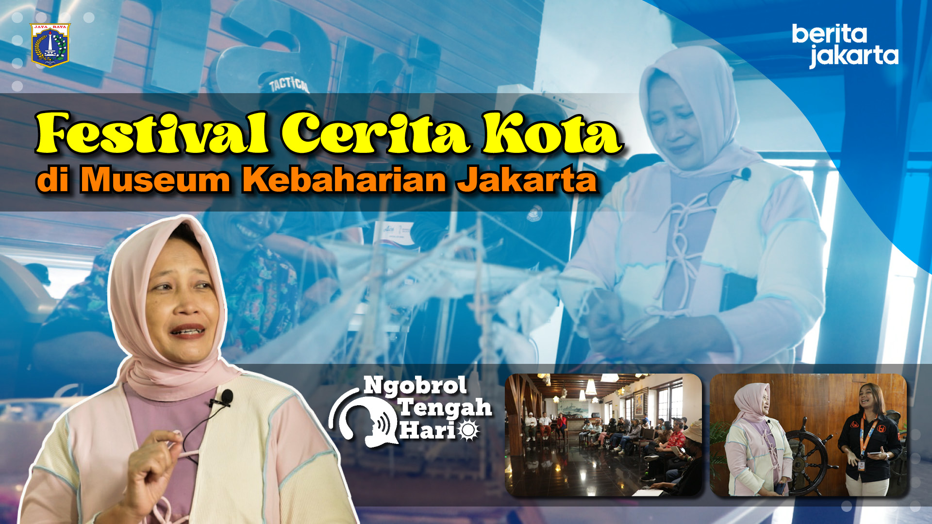 Festival Cerita Kota di Museum Kebaharian Jakarta