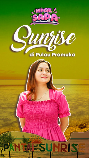 Sunrise di Pulau Pramuka