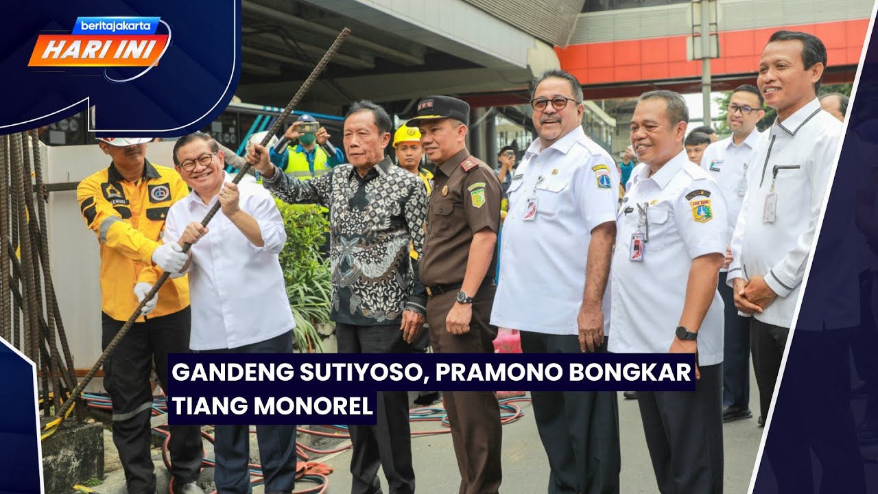 Gandeng Sutiyoso, Pramono Bongkar Tiang Monorel