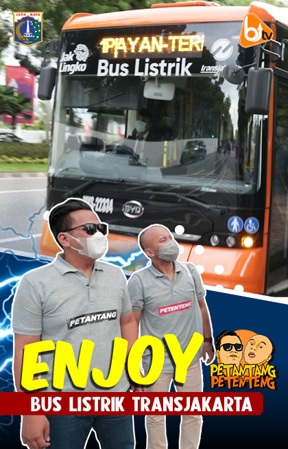 Enjoy Bus Listrik Transjakarta